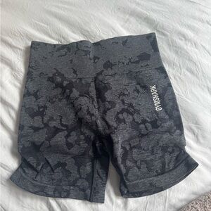 Gymshark Charcoal and Black Athletic Shorts